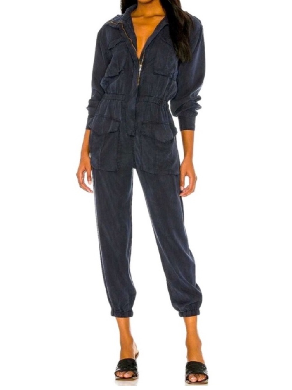 Young Fabulous & Broke Tencel Flight Jumpsuit